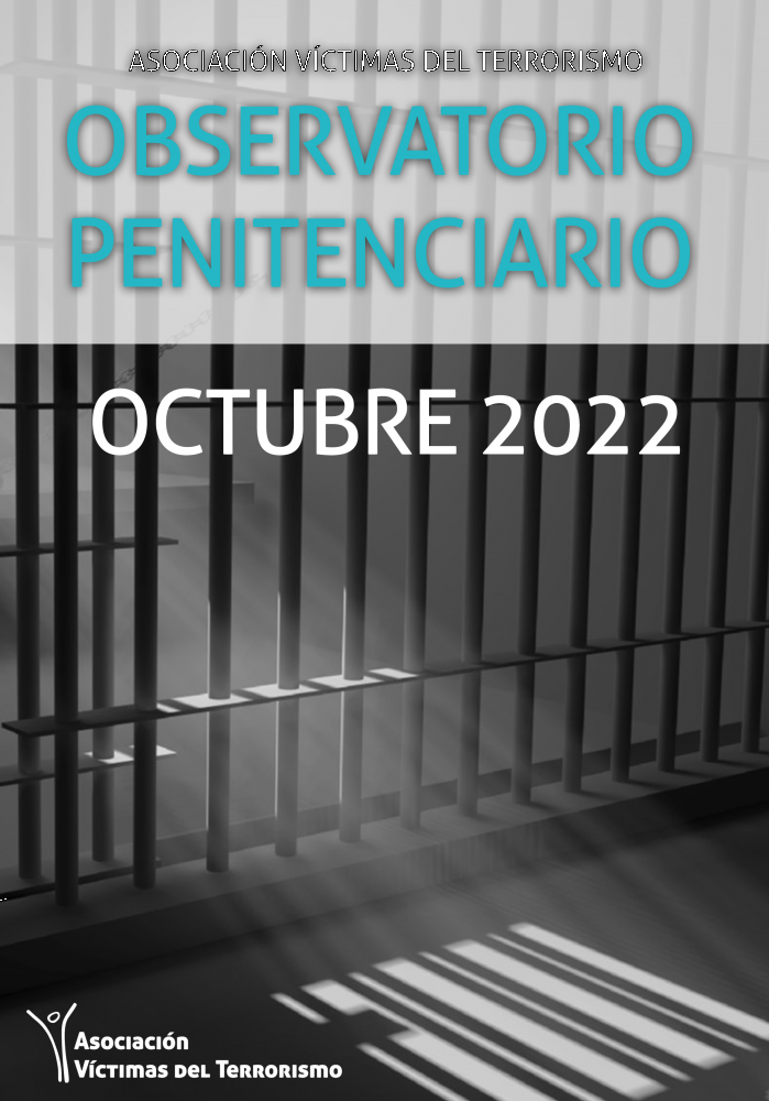 OBSERVATORIO DE POLÍTICA PENITENCIARIA DE LA AVT -OCTUBRE 2022